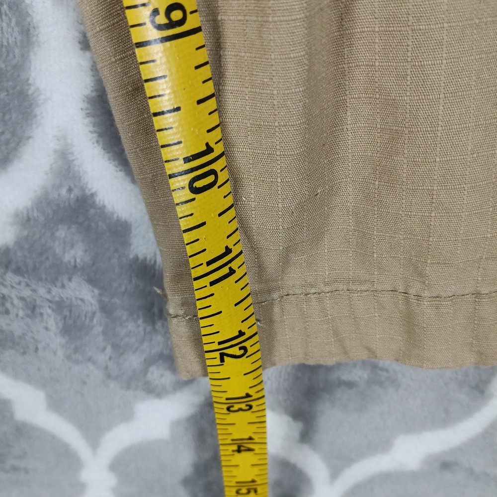 Southpole Cargo Shorts Mens 38 Tan Ripstop Baggy Y2K Utility Streetwear Khaki - Picture 6 of 9